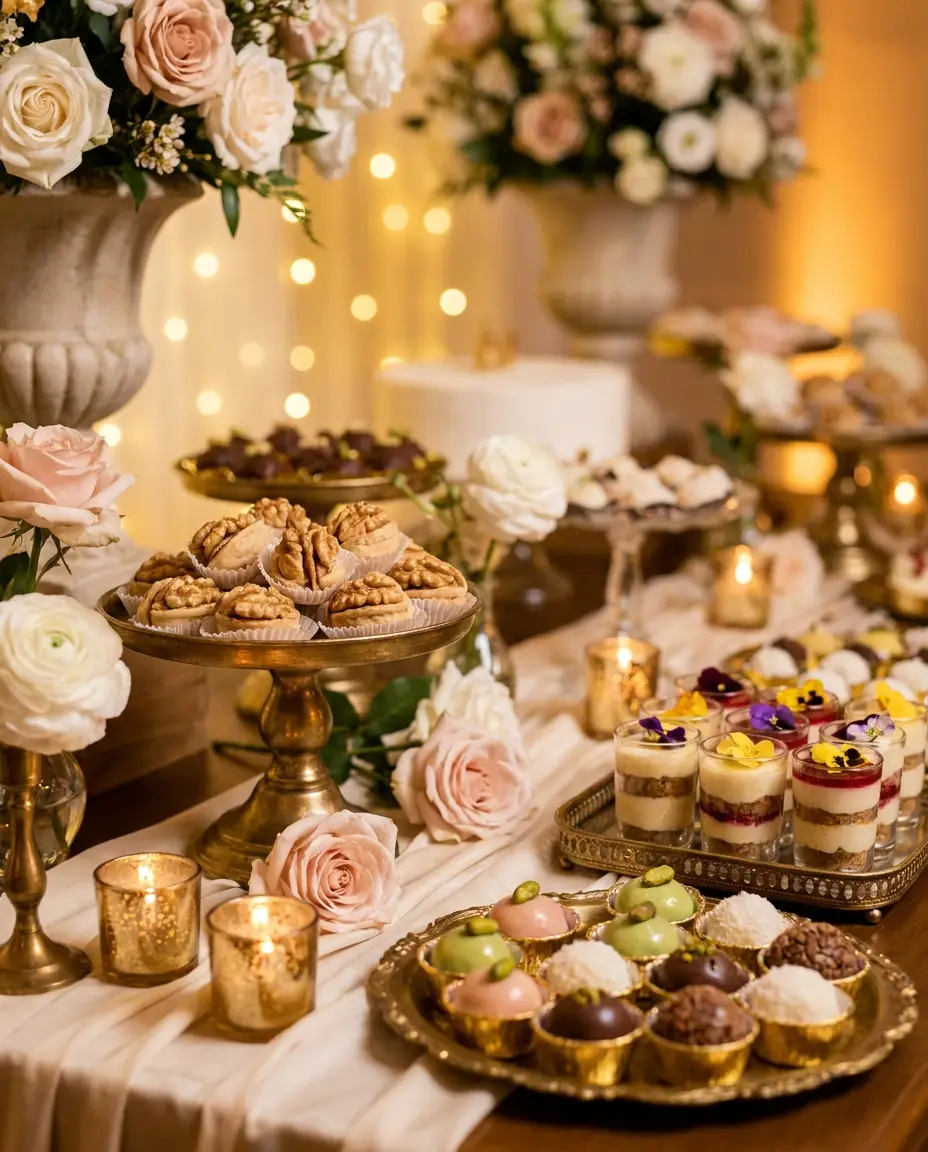 Mesa de doces finos La Dom